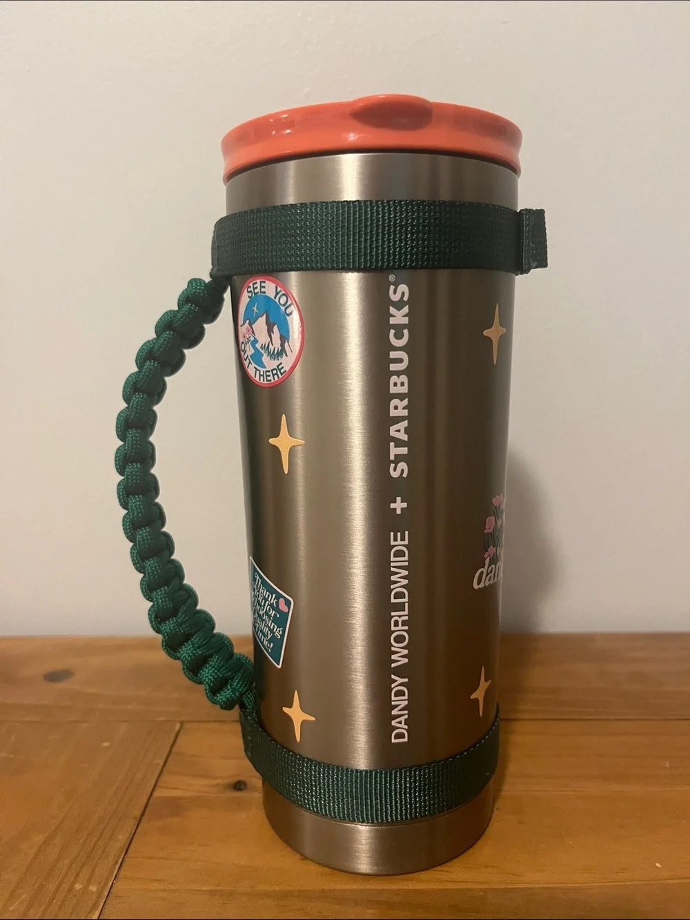 Starbucks X Dandy NWT Limited Edition Stainless Steel Water Bottle